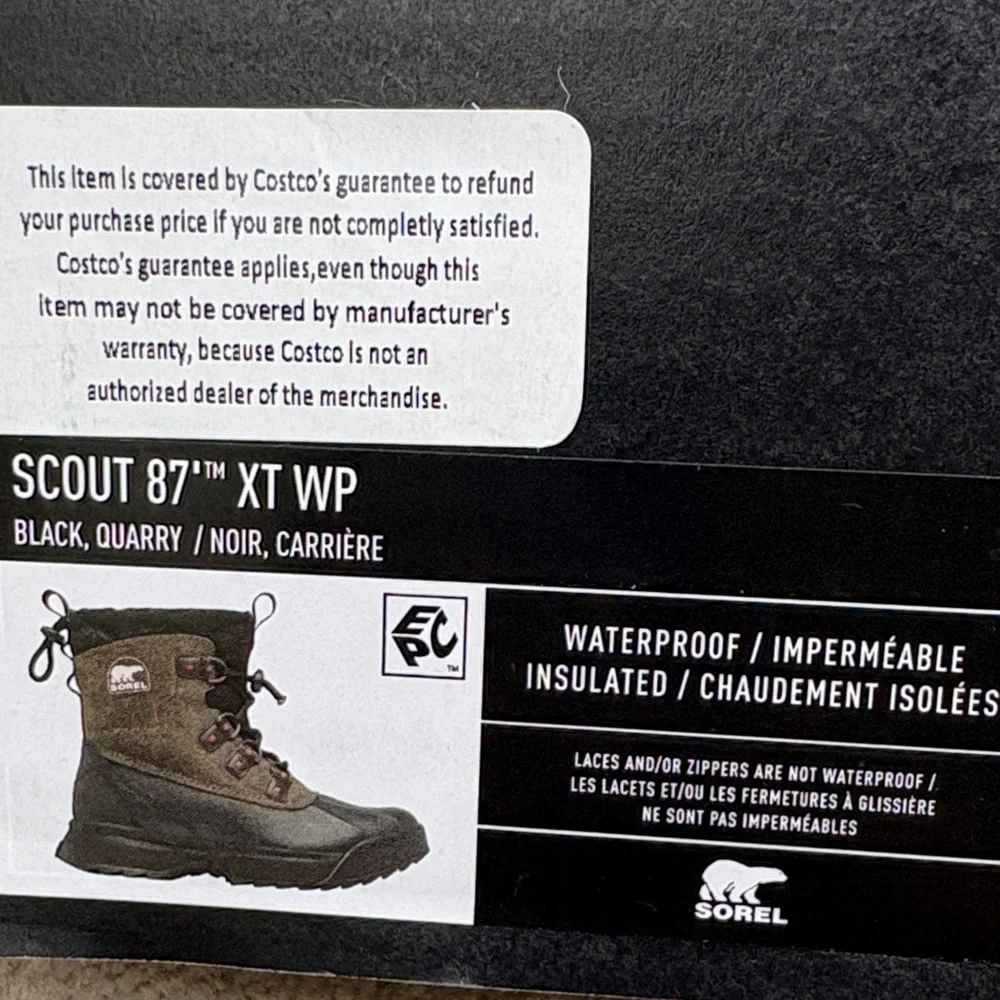 NWT Sorel Men's Scout 87 XT WP Boots - Picture 6 of 6